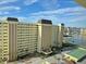 Aerial view of building and surrounding area at 4525 Cove Cir # 1002, St Petersburg, FL 33708