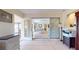 Dining room featuring tile flooring and a view to the adjacent room at 6888 121St N St, Seminole, FL 33772