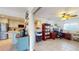 Spacious home office with ample workspace and built-in shelving at 6888 121St N St, Seminole, FL 33772