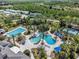 Resort-style pool with lap lanes, spa, and surrounding lounge areas at 8334 Old Town Dr, Tampa, FL 33647