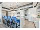 Bright kitchen featuring bar seating, state-of-the-art appliances and ample counter space at 20001 Gulf Blvd # 501, Indian Shores, FL 33785