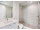 Modern bathroom with glass shower at 301 1St S St # 1005, St Petersburg, FL 33701