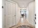 Bright condo hallway with tile floors at 4951 Bacopa S Ln # 401, St Petersburg, FL 33715