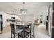 Kitchen dining area with round table and four chairs at 7963 Sail Clover Ln, Zephyrhills, FL 33540