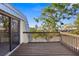 Private deck with water views and a relaxing atmosphere at 9386 Tradewinds Ave, Seminole, FL 33776
