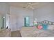 Bright Primary bedroom with an ensuite bathroom and a walk-in closet, offering comfort and privacy at 201 Silver Lake Dr # 204, Venice, FL 34292