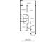 Detailed floor plan showing layout of this 1113 square foot residence with a screened porch at 201 Silver Lake Dr # 204, Venice, FL 34292