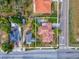 Aerial view of a single-Gathering home and surrounding properties at 2201 30Th N Ave, St Petersburg, FL 33713