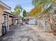 Large backyard with multiple sheds and pergola at 2201 30Th N Ave, St Petersburg, FL 33713