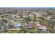 Neighborhood overview with houses and trees at 23315 Charlston Pl, Land O Lakes, FL 34639