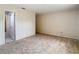 Simple bedroom with access to bathroom and hallway at 23315 Charlston Pl, Land O Lakes, FL 34639