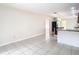 Bright dining area with tile flooring and access to the kitchen at 23315 Charlston Pl, Land O Lakes, FL 34639