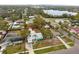 Aerial view of house, pool, and neighborhood at 4116 Ohio Ave, Tampa, FL 33616