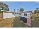 Well-maintained backyard with lush grass, full privacy fence, and patio space, perfect for outdoor relaxation at 4116 Ohio Ave, Tampa, FL 33616
