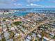 Aerial view of the property, highlighting its waterfront location at 529 80Th Ave, St Pete Beach, FL 33706