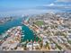 Property location shown with water access and neighborhood context at 529 80Th Ave, St Pete Beach, FL 33706