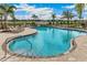 Resort-style pool with ample lounge chairs at 913 160Th E Ln, Bradenton, FL 34212