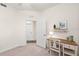 Charming bedroom with desk and built-in shelving at 10043 Crooked Creek Dr # 101, Venice, FL 34293