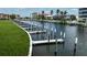 Private boat docks with convenient access to the water at 1623 Sea Haven Dr # 301, Punta Gorda, FL 33950