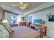 Spacious main bedroom with ocean view and king bed at 17980 Gulf Blvd # 103, Redington Shores, FL 33708