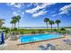 Inviting community pool with beach views at 17980 Gulf Blvd # 103, Redington Shores, FL 33708