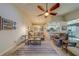 Spacious living room with comfortable seating and open floor plan at 2035 Nash Dr, Clearwater, FL 33763