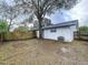Large backyard with an expansive tree and fenced in area at 22702 Penny Loop, Land O Lakes, FL 34639