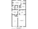 1089 sq ft house floor plan with 2 bedrooms and a garage at 22702 Penny Loop, Land O Lakes, FL 34639