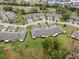 Aerial view of a residential community with golf course views at 3309 Lori Ln, New Port Richey, FL 34655