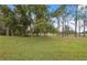 Landscaped backyard providing a tranquil outdoor space at 3309 Lori Ln, New Port Richey, FL 34655