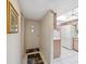 View of entryway with kitchen access at 3309 Lori Ln, New Port Richey, FL 34655