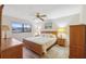 Large main bedroom with wood floors and a king-size bed at 3309 Lori Ln, New Port Richey, FL 34655