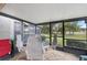 Enjoy this screened porch, perfect for relaxing and enjoying the view at 3309 Lori Ln, New Port Richey, FL 34655