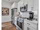 Well-appointed kitchen with stainless steel appliances and ample counter space at 600 3Rd S Ave # 401, St Petersburg, FL 33701