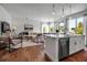Bright, modern kitchen seamlessly flows into the living area, ideal for entertaining at 600 3Rd S Ave # 401, St Petersburg, FL 33701