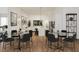 Spacious living space with dining and living areas, featuring modern decor and plenty of natural light at 600 3Rd S Ave # 405, St Petersburg, FL 33701