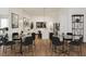 Open concept community room with kitchen and seating at 600 3Rd S Ave # 506, St Petersburg, FL 33701