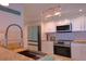 Modern kitchen with stainless steel appliances at 6372 Palma Del Mar S Blvd # 705, St Petersburg, FL 33715