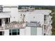Spacious rooftop deck with seating and city views at 700 Beach Ne Dr # 805, St Petersburg, FL 33701