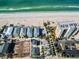 Aerial view showing a beach house near the ocean at 820 Gulf Blvd # S 1-3, Indian Rocks Beach, FL 33785