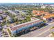 Aerial view of a community of condo buildings near the coast at 1216 S Missouri Ave # 211, Clearwater, FL 33756