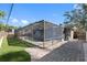 Screened pool with patio and walkway at 1340 Williams Dr, Clearwater, FL 33764