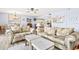Spacious living room with light, airy feel at 18610 Gulf Blvd # 108, Indian Shores, FL 33785