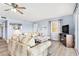 Comfortable living area with water view at 18610 Gulf Blvd # 108, Indian Shores, FL 33785