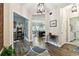 Bright and spacious entryway with views into the living areas and kitchen at 19315 Hawk Valley Dr, Tampa, FL 33647