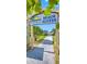Sign indicating beach access for residents of Barefoot Beach Resort at 19417 Gulf Blvd # C-211, Indian Shores, FL 33785