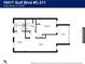 Floor plan showing a spacious condo layout at 19417 Gulf Blvd # C-211, Indian Shores, FL 33785