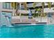 Resort-style pool with comfortable seating and water feature at 301 1St S St # 803, St Petersburg, FL 33701