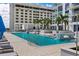 Inviting pool area with plenty of lounge chairs at 301 1St S St # 803, St Petersburg, FL 33701