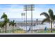 Panoramic view of marina, stadium, and peaceful waters at 301 1St S St # 803, St Petersburg, FL 33701